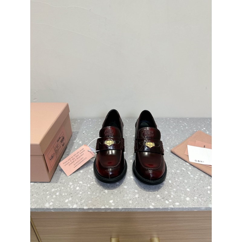 Miu Miu Leather Shoes